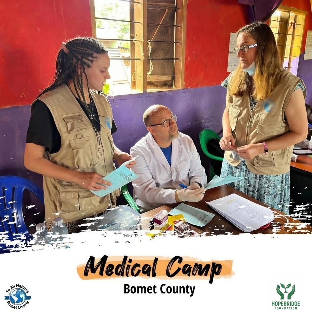 Medical camp in Bomet County