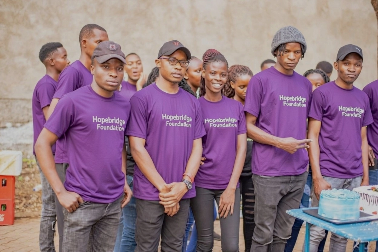 HopeBridge youth empowerment meeting